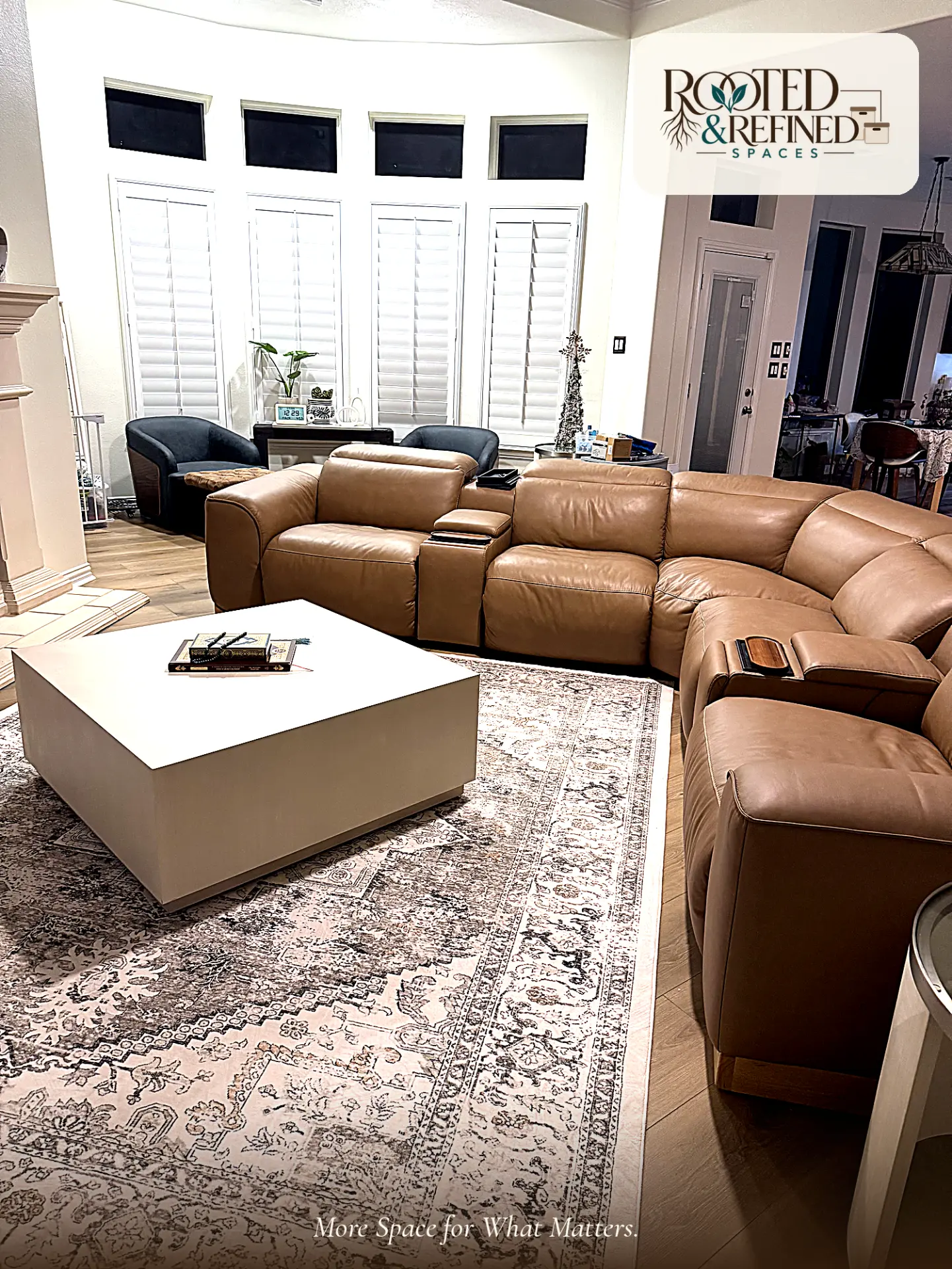 Finished organizing project by Rooted & Refined Spaces